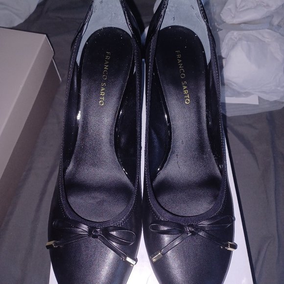 Franco Sarto Block Heeled Pumps - Picture 1 of 4